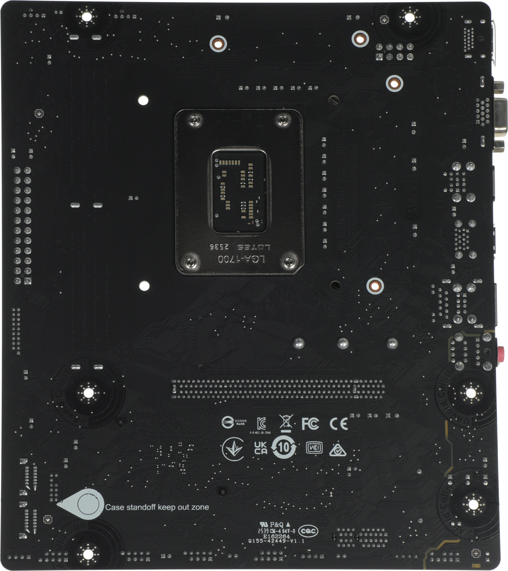 Материнская плата MSI PRO B760M-E Soc-1700 Intel B760 2xDDR5 mATX AC`97 8ch(7.1) GbLAN+VGA+HDMI — миниатюра 10