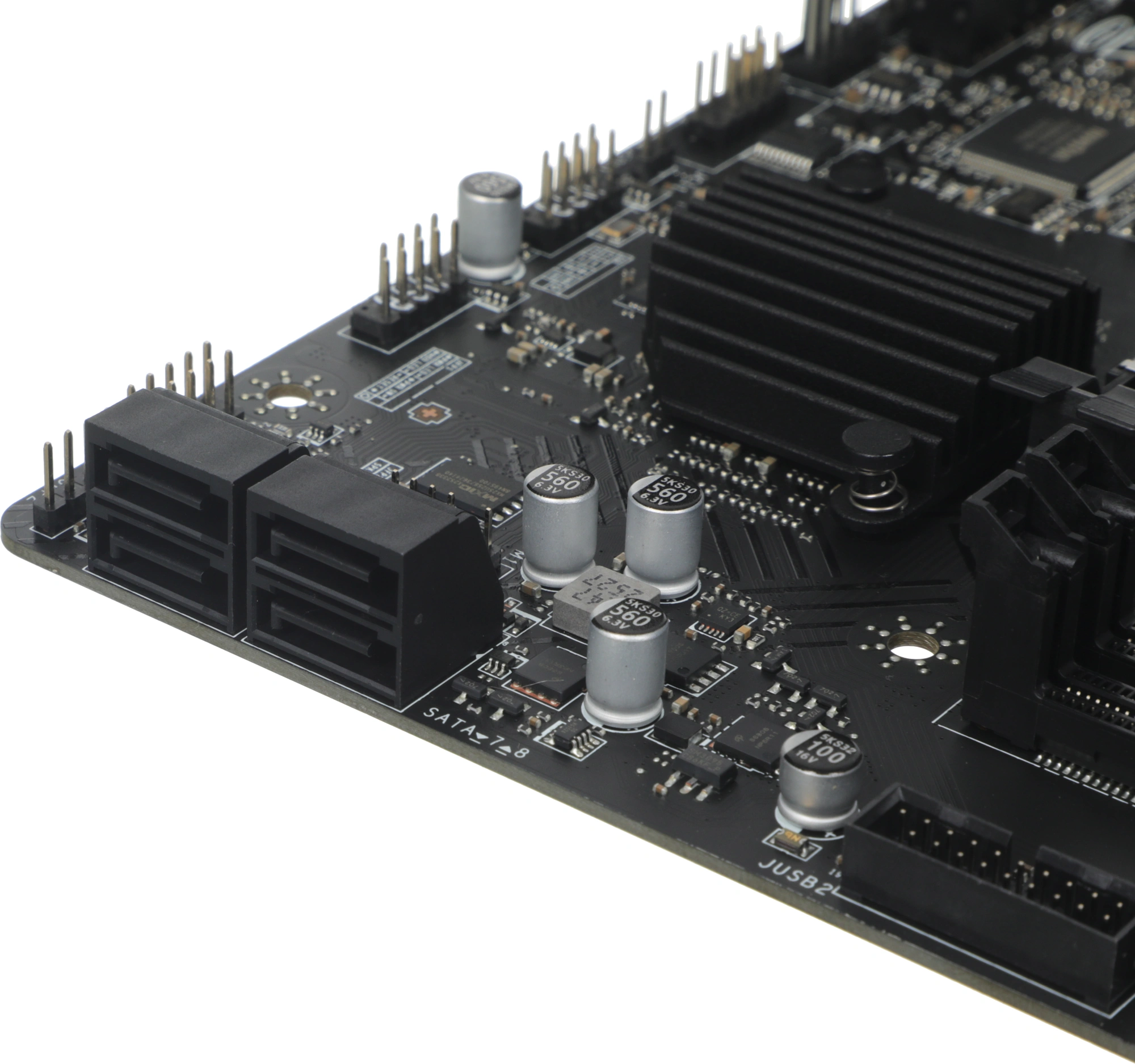 Материнская плата MSI PRO B760M-E Soc-1700 Intel B760 2xDDR5 mATX AC`97 8ch(7.1) GbLAN+VGA+HDMI — миниатюра 8