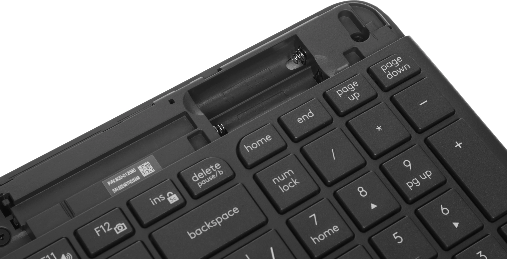 Клавиатура + мышь Logitech MK470 клав:графитовый/светло-серый мышь:графитовый USB беспроводная slim (920-009180) — миниатюра 16