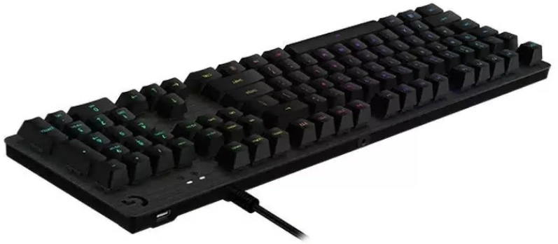 Клавиатура Logitech G512 Carbon Red Linear механическая черный USB Multimedia for gamer LED (920-009374) — миниатюра 2