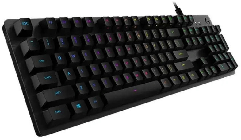 Клавиатура Logitech G512 Carbon Red Linear механическая черный USB Multimedia for gamer LED (920-009374) — миниатюра 4