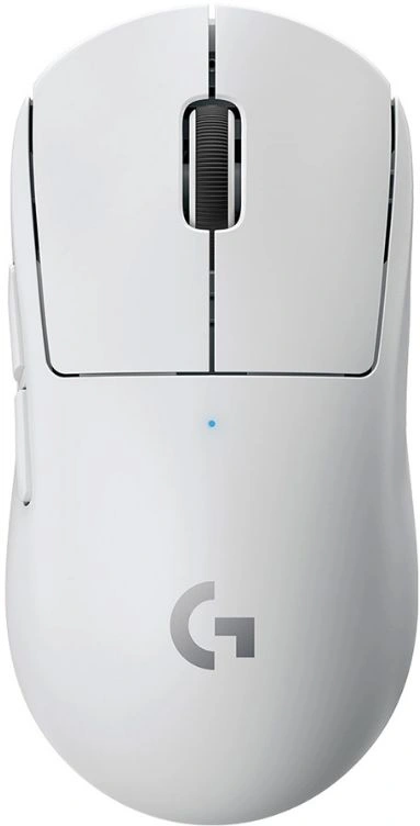 Мышь Logitech G Pro X Superlight белый оптическая 25600dpi беспров. USB 4but (910-005946) — фото 1