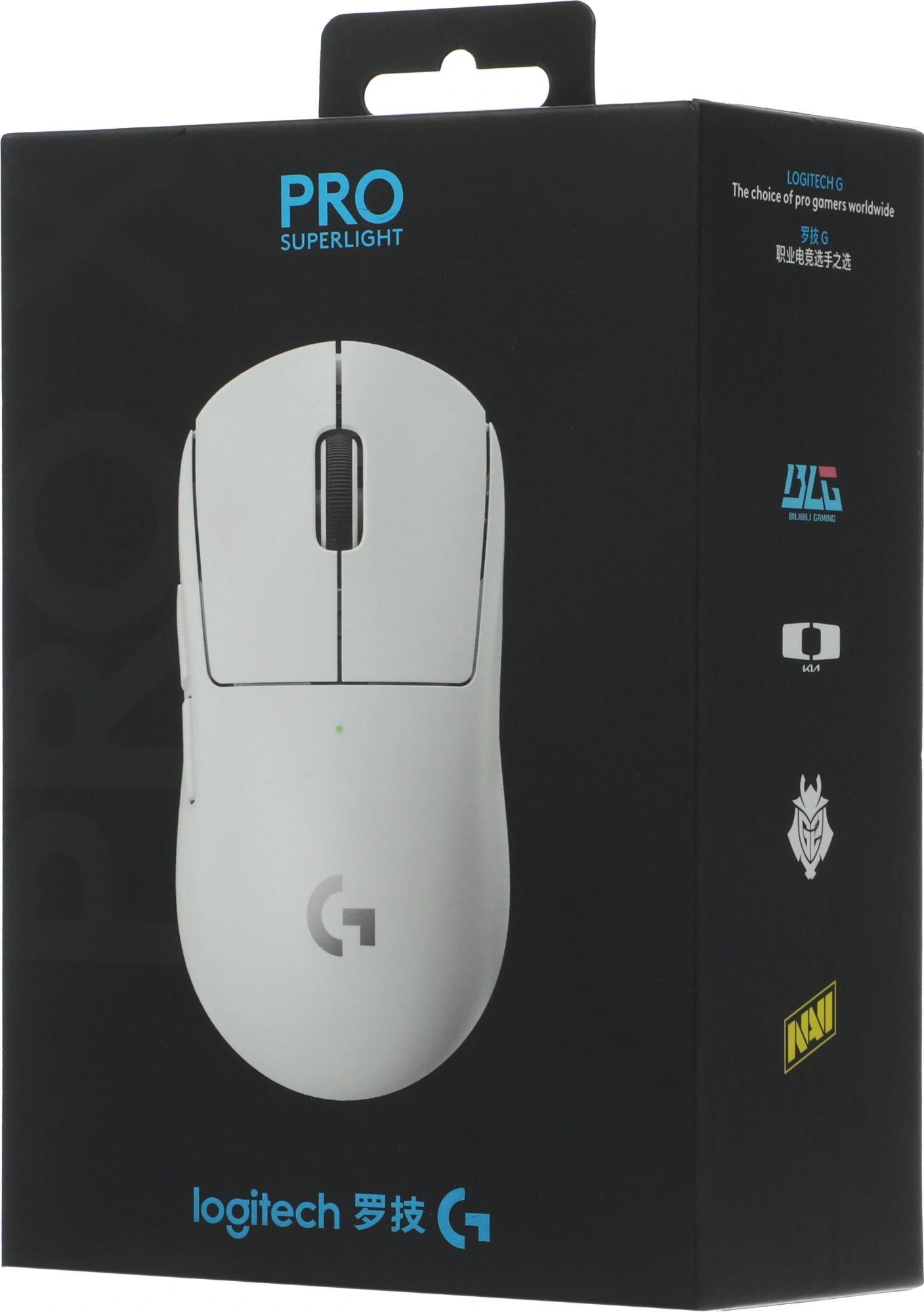 Мышь Logitech G Pro X Superlight белый оптическая 25600dpi беспров. USB 4but (910-005946) — миниатюра 8