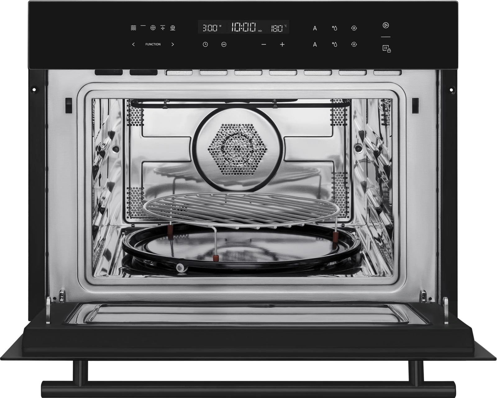 Духовой шкаф Электрический Weissgauff OE 446 Black Edition черный — миниатюра 3