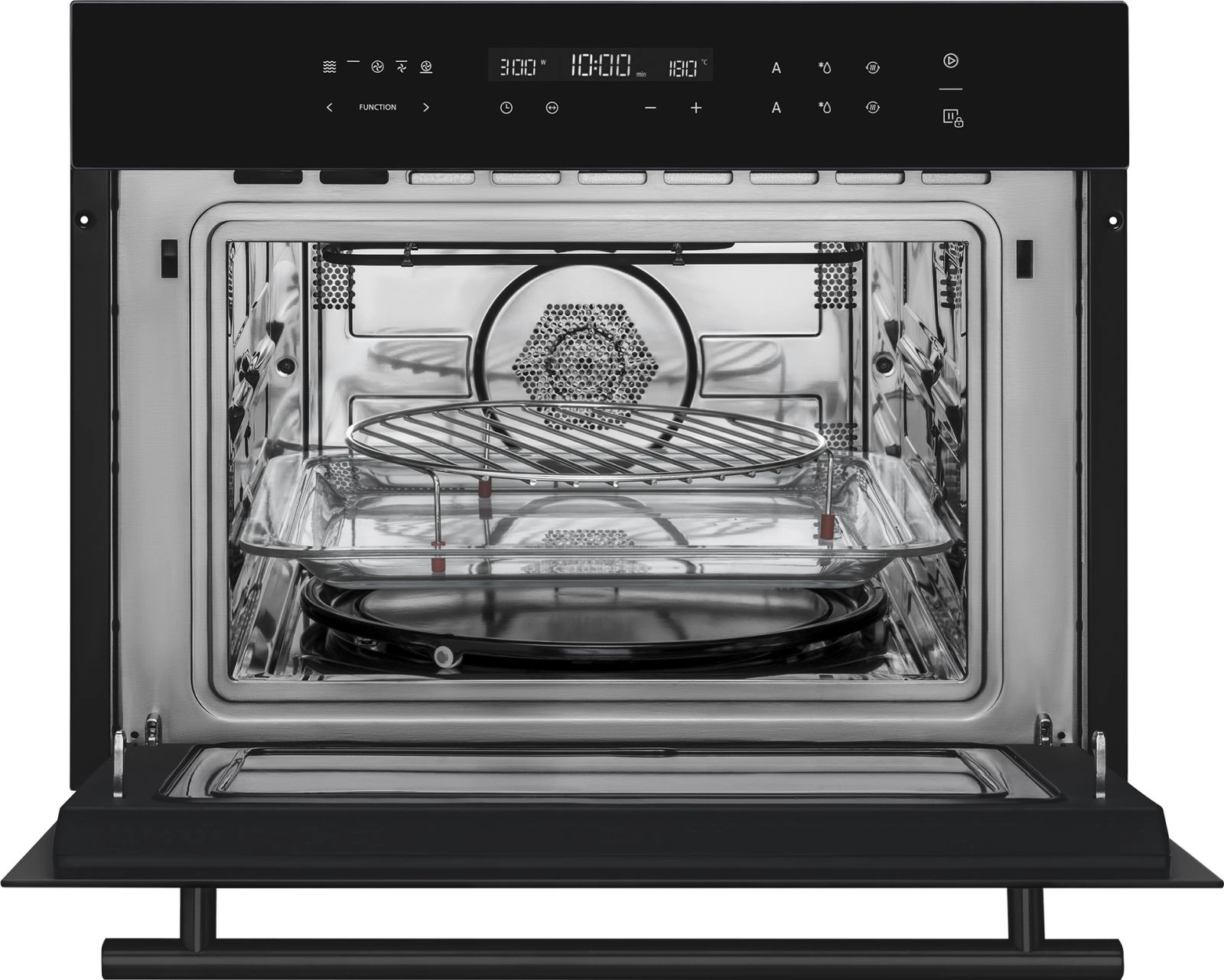 Духовой шкаф Электрический Weissgauff OE 446 Black Edition черный — миниатюра 6