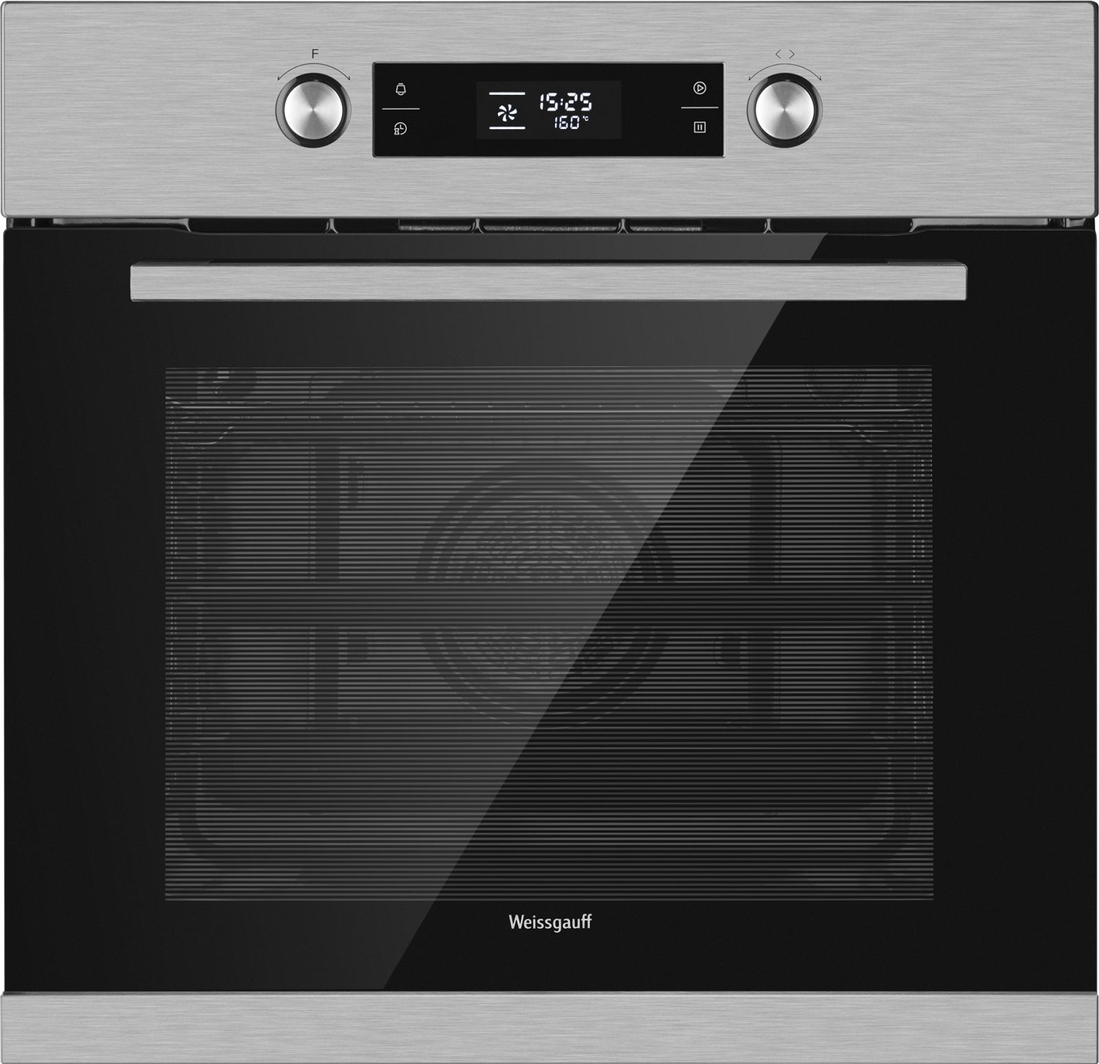 Духовой шкаф Электрический Weissgauff EOM 691 PDBX Steam Clean нержавеющая сталь — фото 1