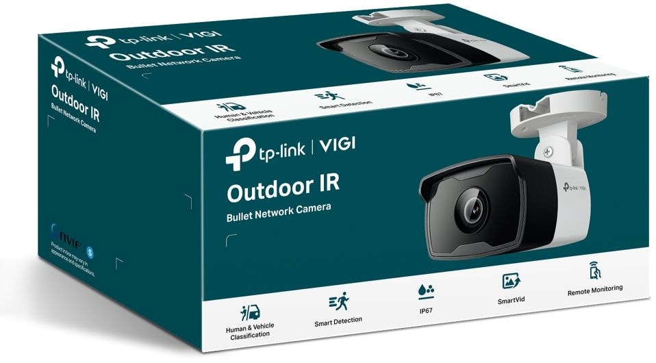 Камера видеонаблюдения IP TP-Link Vigi C330I 2.8-2.8мм цв. корп.:белый/черный (VIGI C330I(2.8MM)) — миниатюра 2