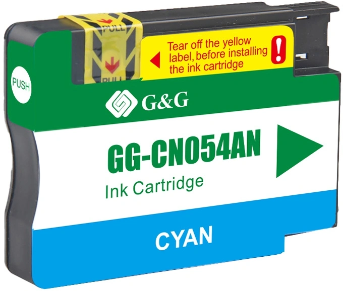 Картридж струйный G&G GG-CN054AN №933XL голубой (14мл) для HP Officejet 6100/6600/6700/7110/7510 — миниатюра 3
