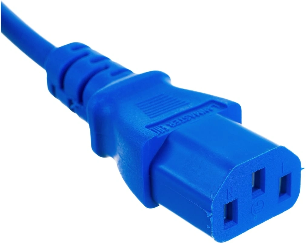 Шнур питания Lanmaster LAN-PP13/SH-3.0-BL C13-Schuko проводник.:3x0.75мм2 3м 220В 10А синий — миниатюра 5