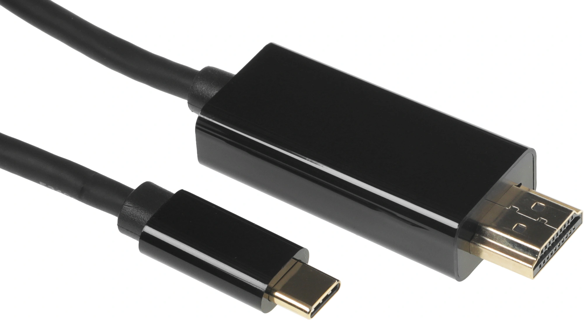 Кабель-переходник аудио-видео Buro USB Type-C (m)/HDMI (m) 1.5м. черный (BU-TYPEC-HDMI-1.5M) — миниатюра 9