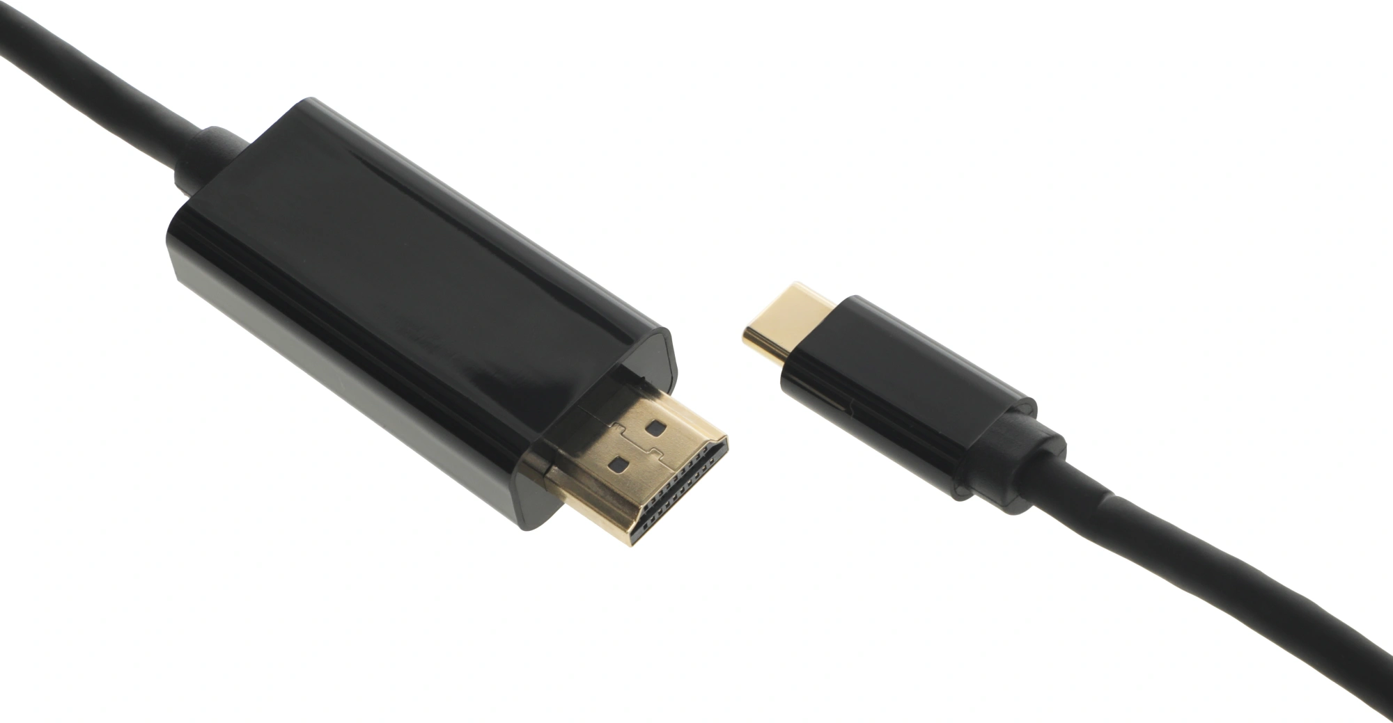 Кабель-переходник аудио-видео Buro USB Type-C (m)/HDMI (m) 1.5м. черный (BU-TYPEC-HDMI-1.5M) — миниатюра 10