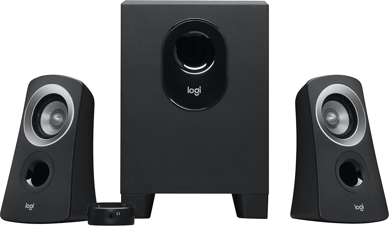 Колонки Logitech Z-313 2.1 черный 25Вт — миниатюра 3
