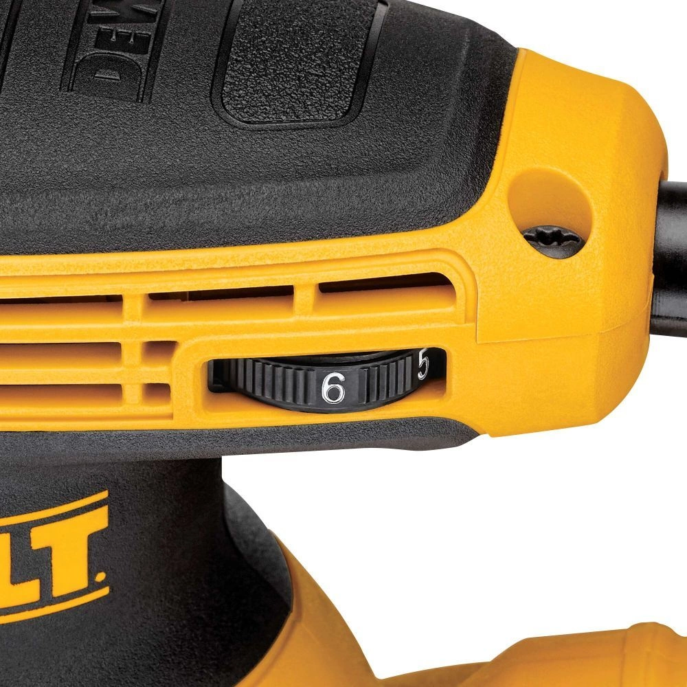 Эксцентриковая шлифмашина DeWalt DWE6423-QS D125мм — миниатюра 13