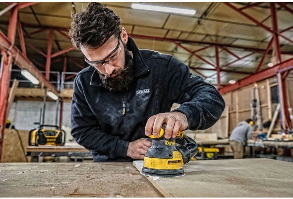 Эксцентриковая шлифмашина DeWalt DWE6423-QS D125мм — миниатюра 15