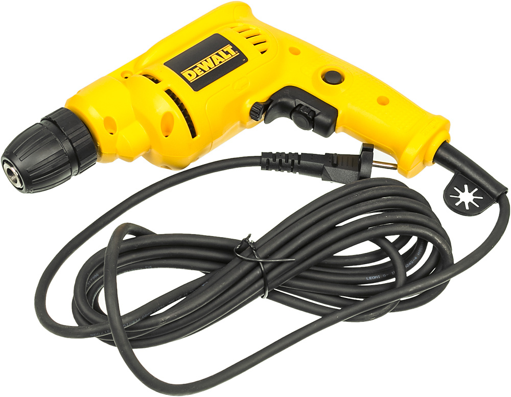 Дрель безударная DeWalt DWD014S-QS 550Вт патрон:быстрозажимной реверс — миниатюра 2