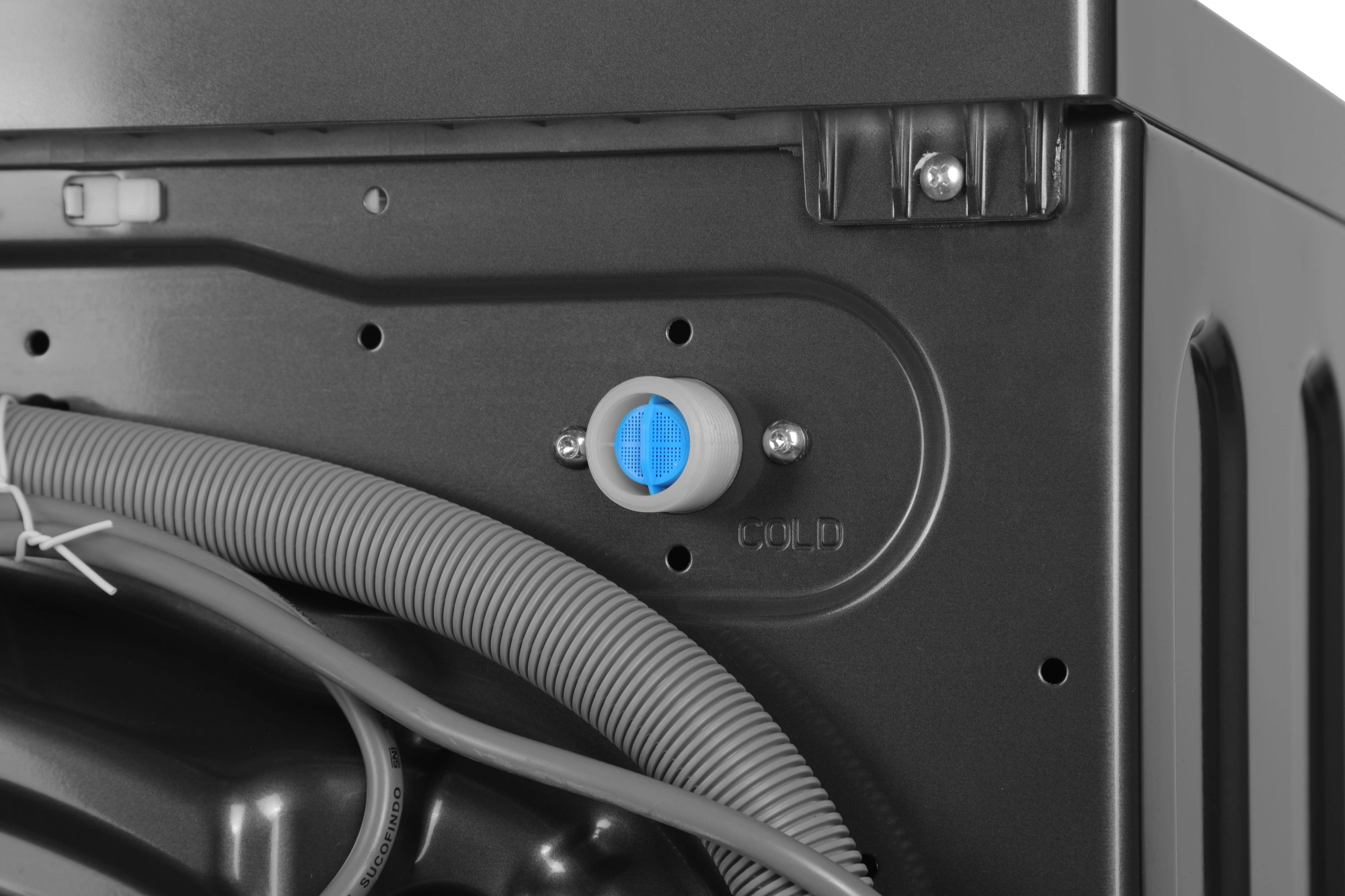 Стиральная машина Midea MF100W70/S-RU класс: A загр.фронтальная макс.:7кг темно-серебристый — миниатюра 12