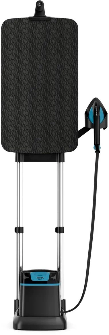 Отпариватель напольный Tefal Ixeo+ QT1511E0 2980Вт черный/голубой — миниатюра 5