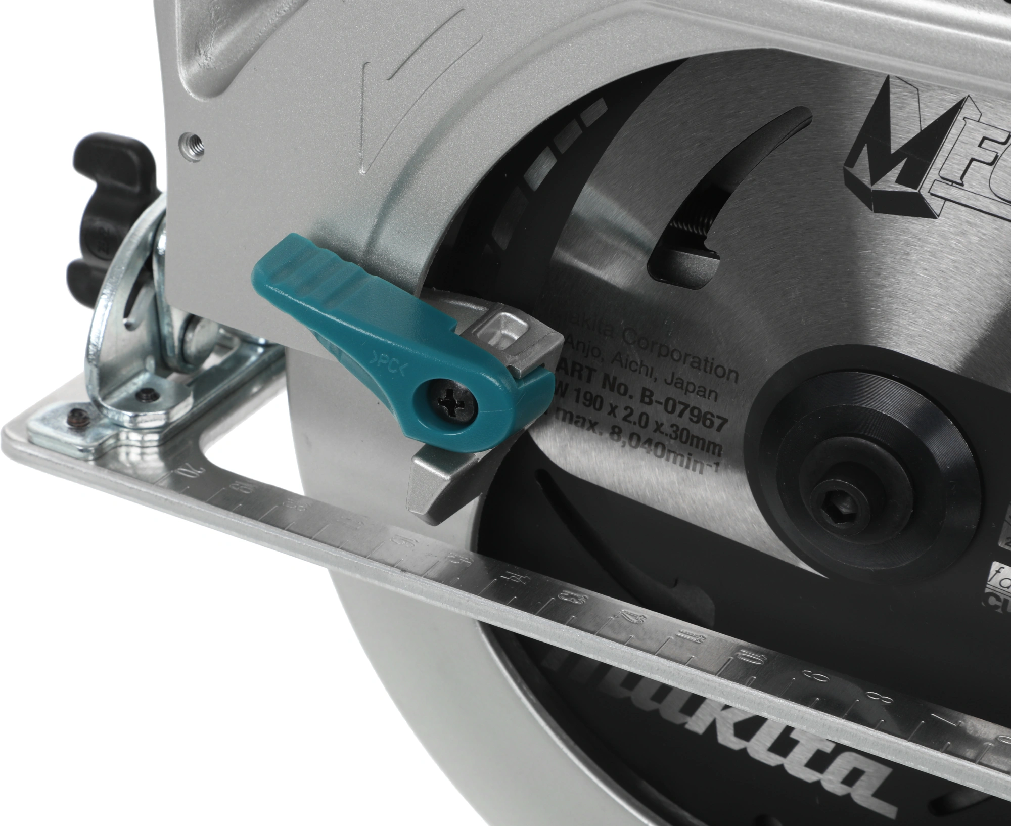 Циркулярная пила (дисковая) Makita HS7601 1200Вт (ручная) D диска.:190мм — миниатюра 8