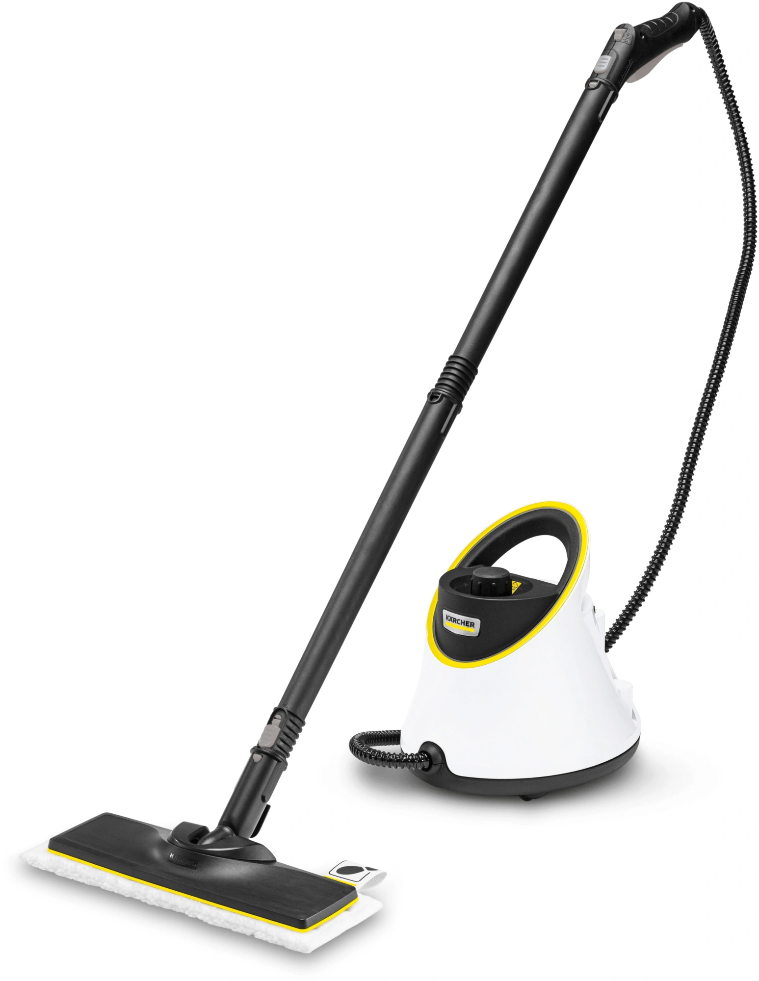 Пароочиститель напольный Karcher EasyFix SC 2 Deluxe 1500Вт белый/желтый — миниатюра 6