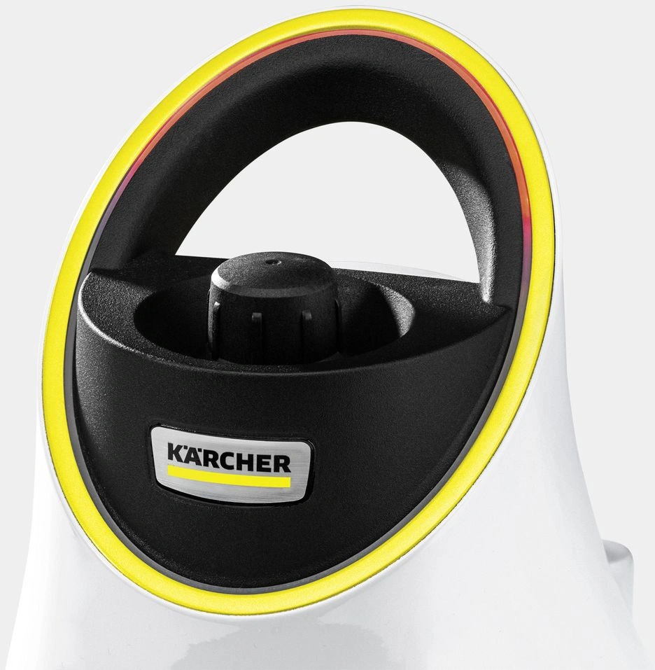 Пароочиститель напольный Karcher EasyFix SC 2 Deluxe 1500Вт белый/желтый — миниатюра 3