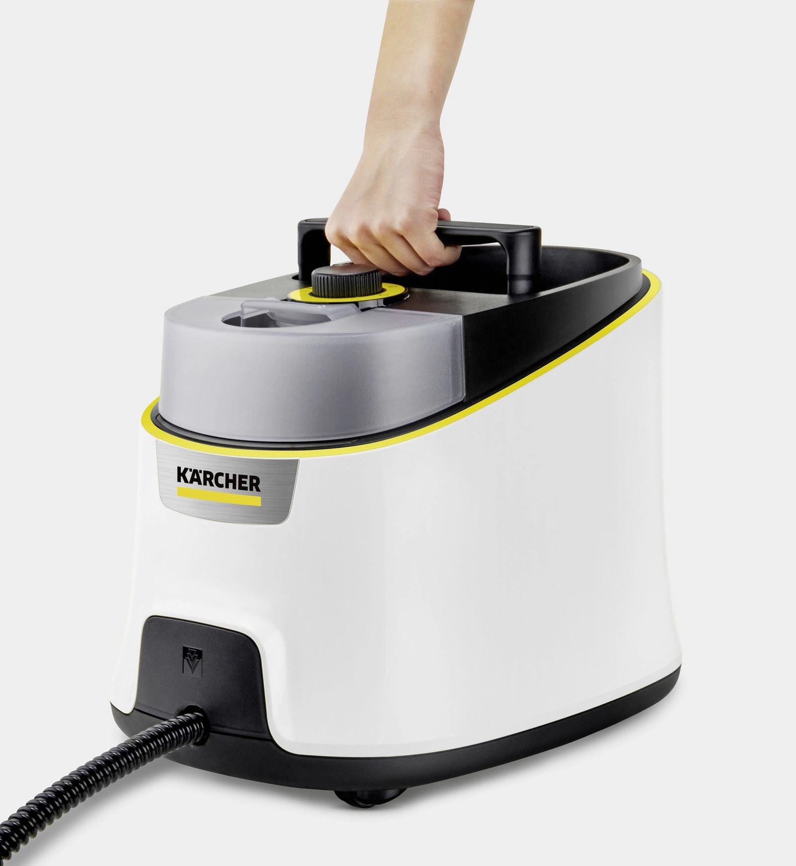 Пароочиститель напольный Karcher EasyFix SC 4 Deluxe 2200Вт белый — миниатюра 3