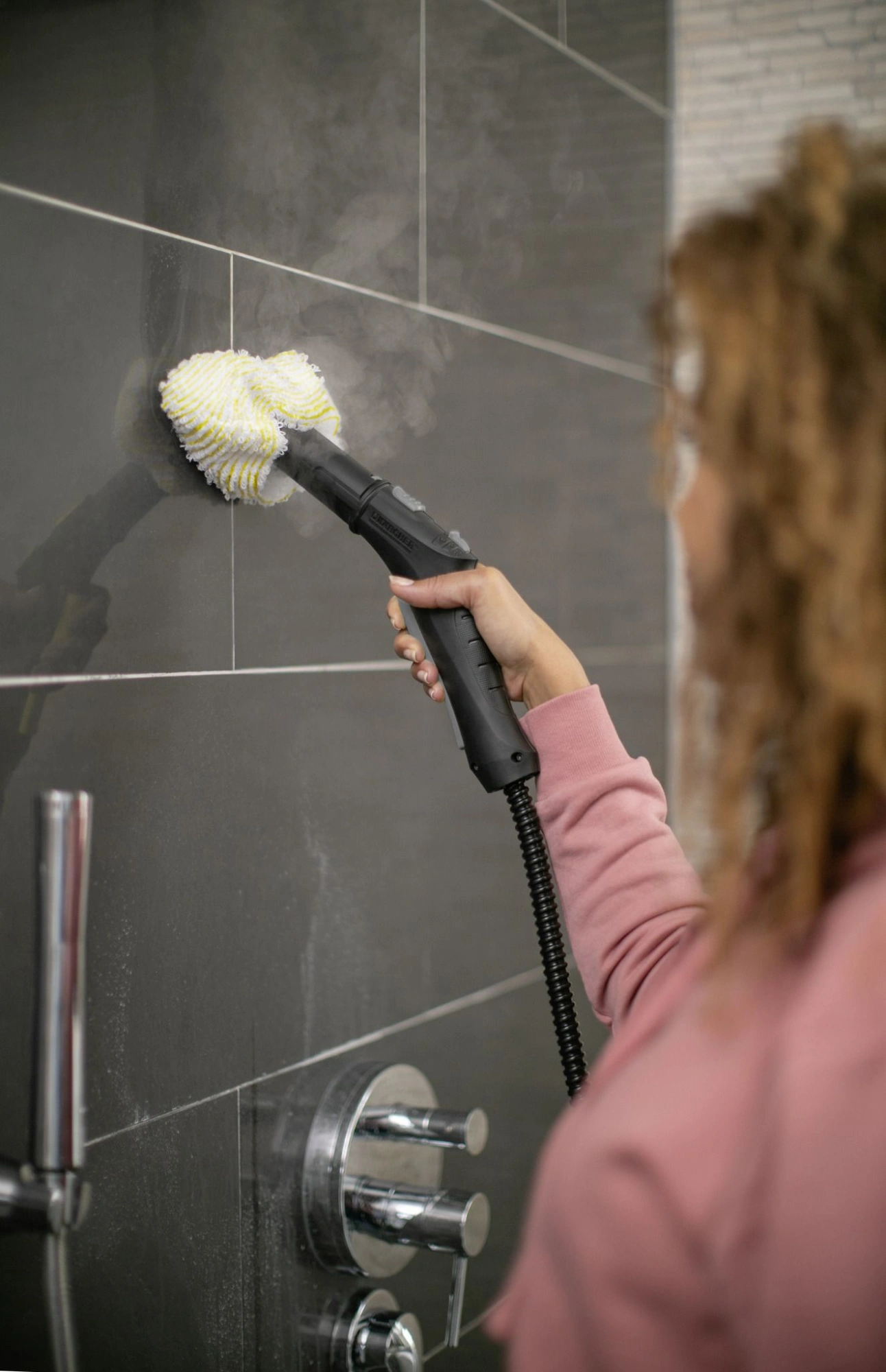 Пароочиститель напольный Karcher SC 2 EasyFix 1500Вт белый/черный — миниатюра 5