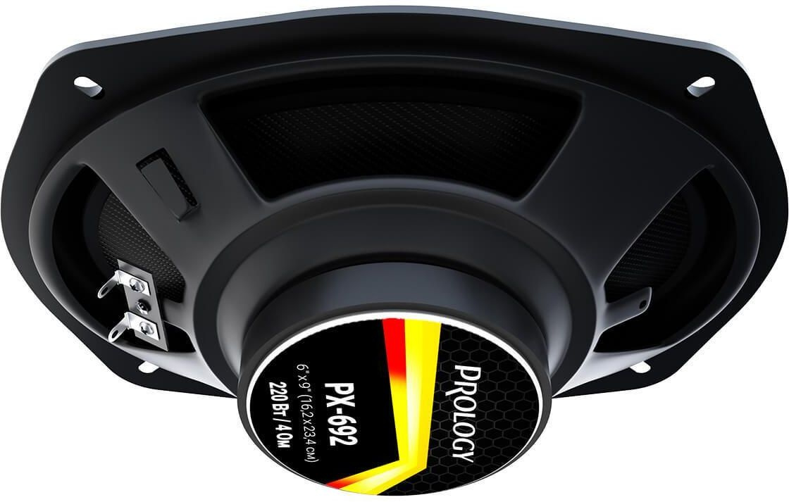 Колонки автомобильные Prology PX-692 220Вт 90дБ 4Ом 15x23см (6x9дюйм) (ком.:2кол.) коаксиальные двухполосные — миниатюра 8