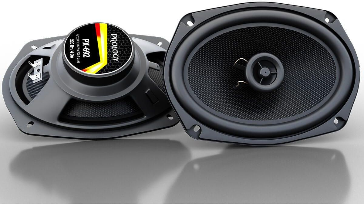 Колонки автомобильные Prology PX-692 220Вт 90дБ 4Ом 15x23см (6x9дюйм) (ком.:2кол.) коаксиальные двухполосные — миниатюра 4