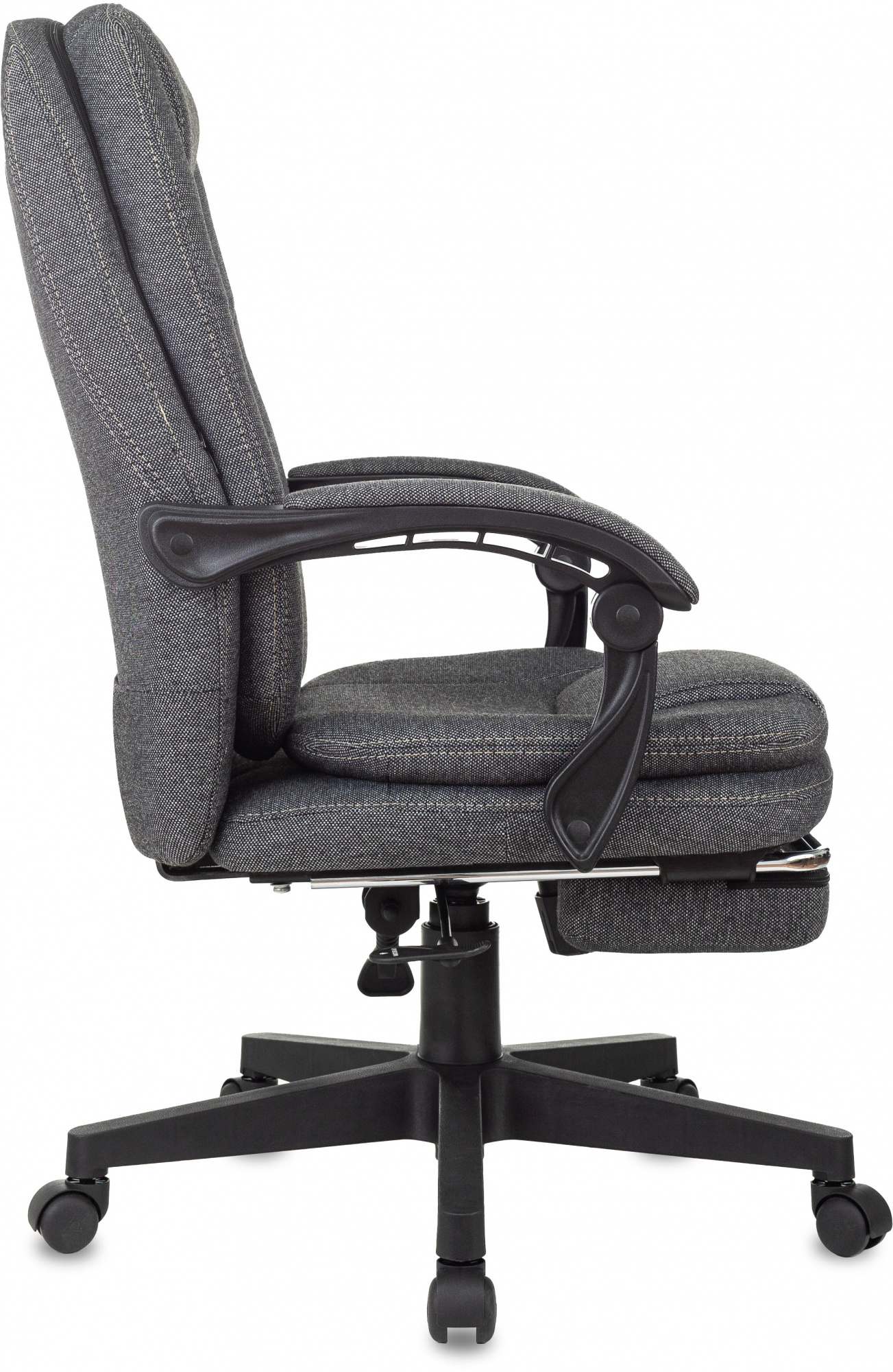 Кресло руководителя Бюрократ CH868MSGF серый 3C1 крестов пластик подстдля ног пластик черный - Дополнительные фотографии