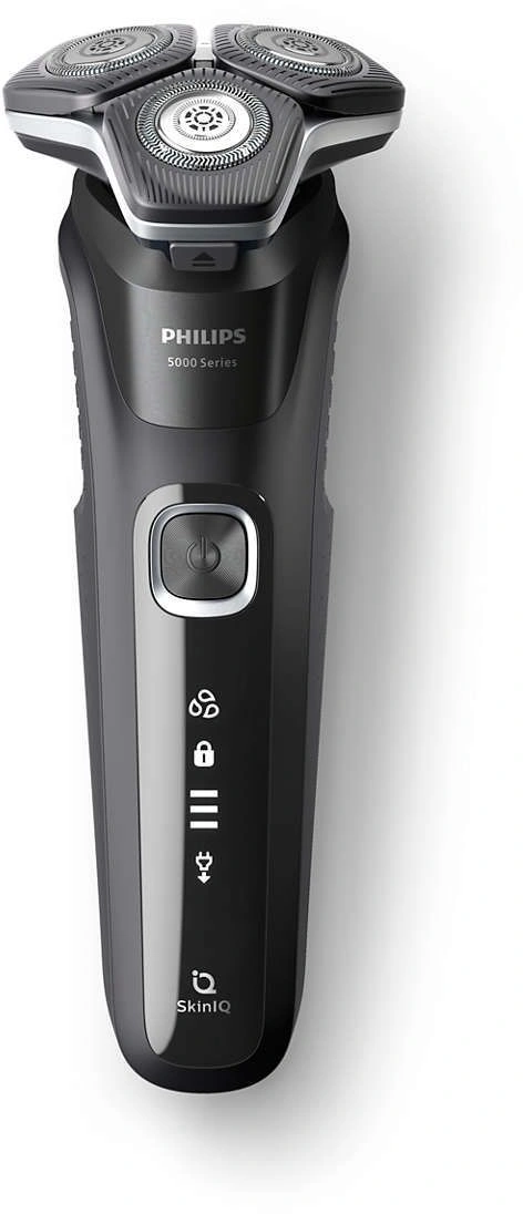 Бритва роторная Philips S5898/35 реж.эл.:3 питан.:аккум. черный/серый — миниатюра 3