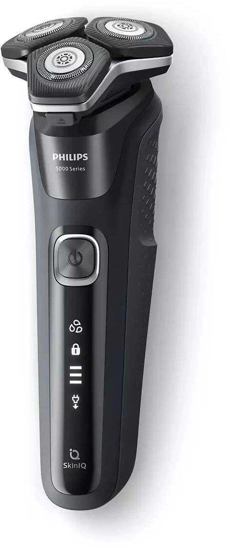 Бритва роторная Philips S5898/35 реж.эл.:3 питан.:аккум. черный/серый — миниатюра 5