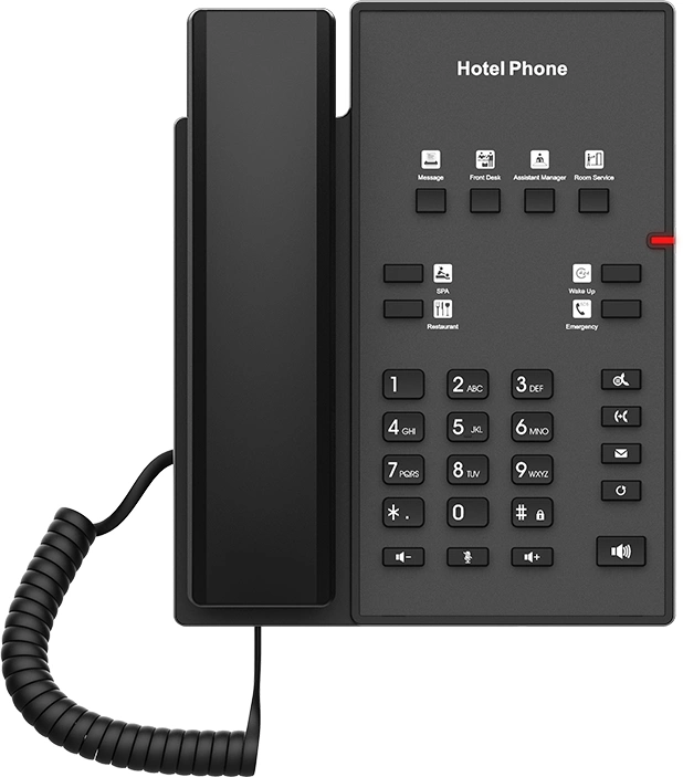 Телефон IP Fanvil H1 черный — миниатюра 2