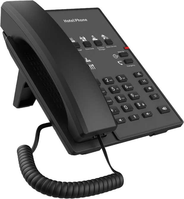 Телефон IP Fanvil H1 черный — миниатюра 3