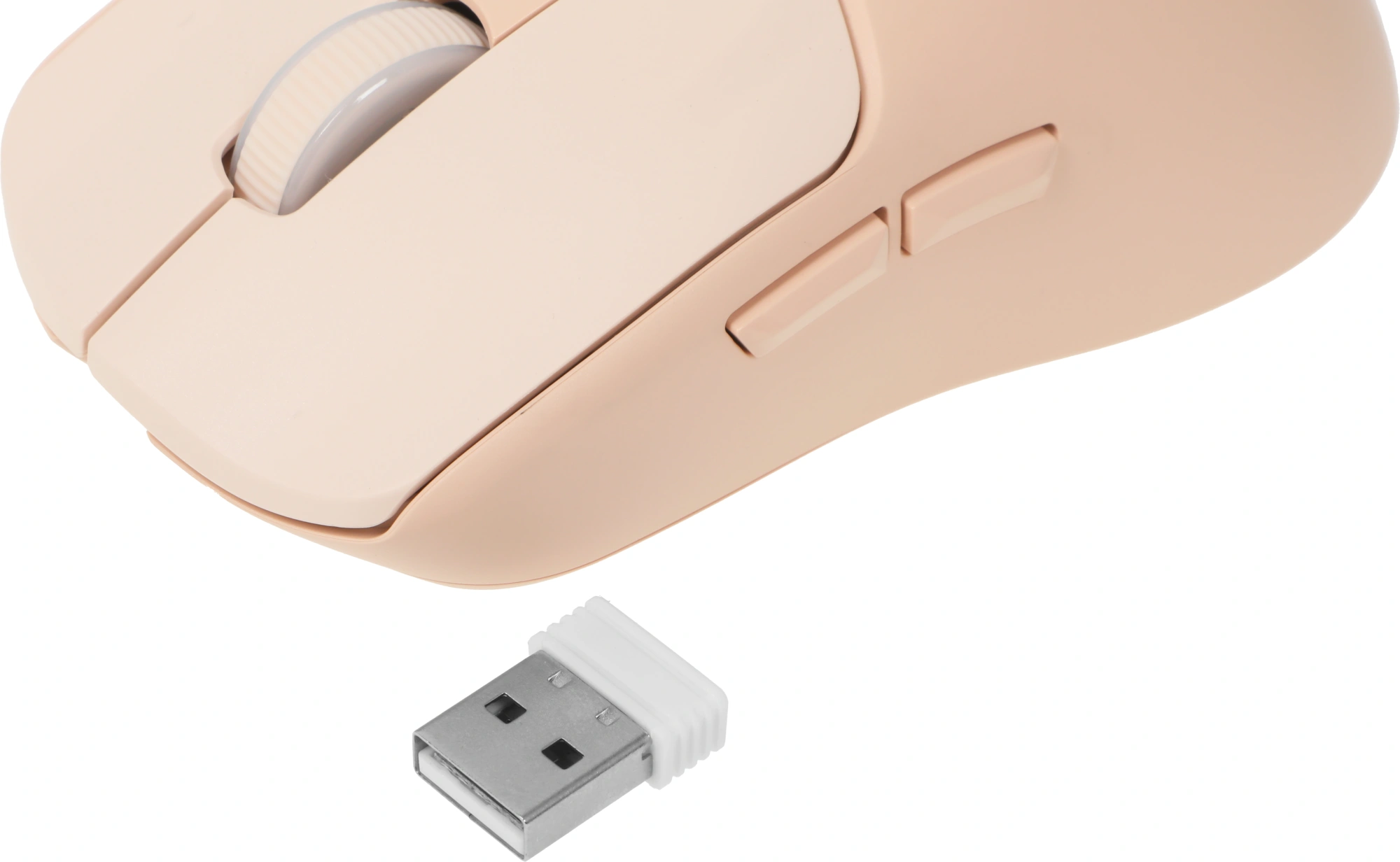 Мышь Acer OMR312 розовый оптическая 3200dpi беспров. BT/Radio USB 5but (ZL.MCECC.036) — миниатюра 4