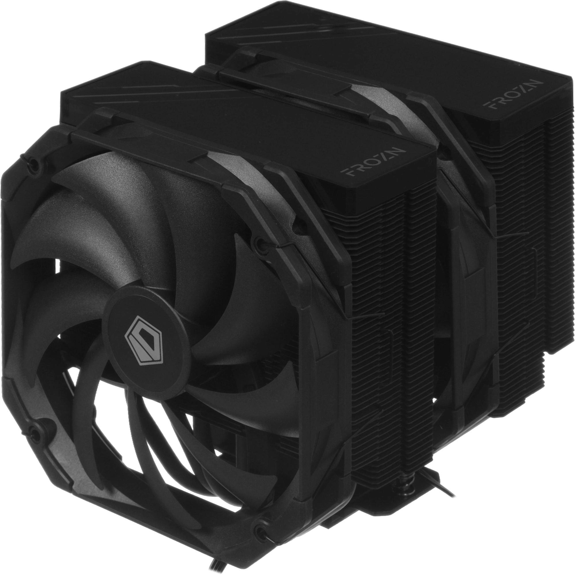 Устройство охлаждения(кулер) ID-Cooling Frozn A720 Soc-AM5/AM4/1200/1700/1851 черный 4-pin 33.5dB Al+Cu 300W 1300gr Ret (FROZN A720 BLACK) — миниатюра 4