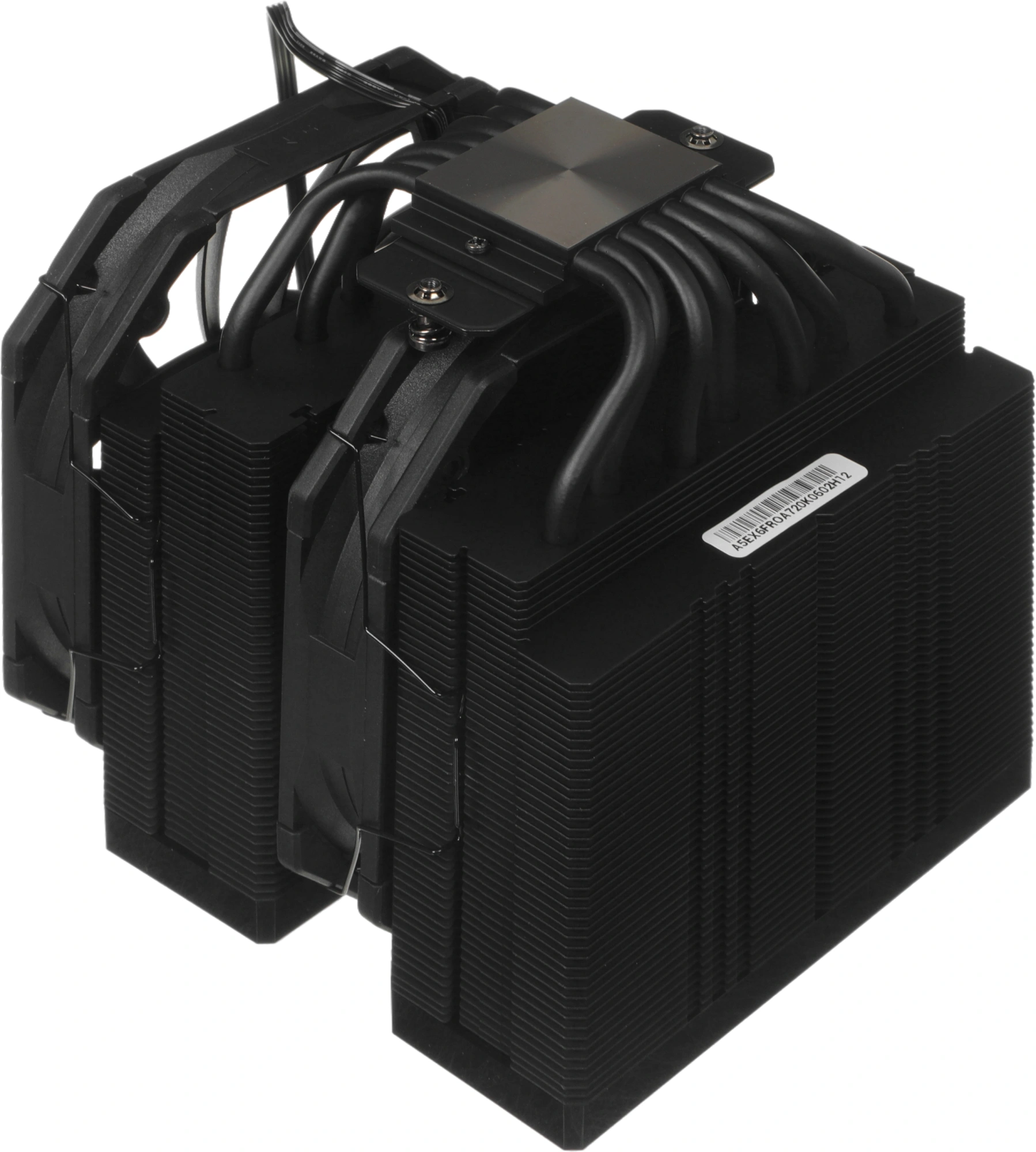 Устройство охлаждения(кулер) ID-Cooling Frozn A720 Soc-AM5/AM4/1200/1700/1851 черный 4-pin 33.5dB Al+Cu 300W 1300gr Ret (FROZN A720 BLACK) — миниатюра 7