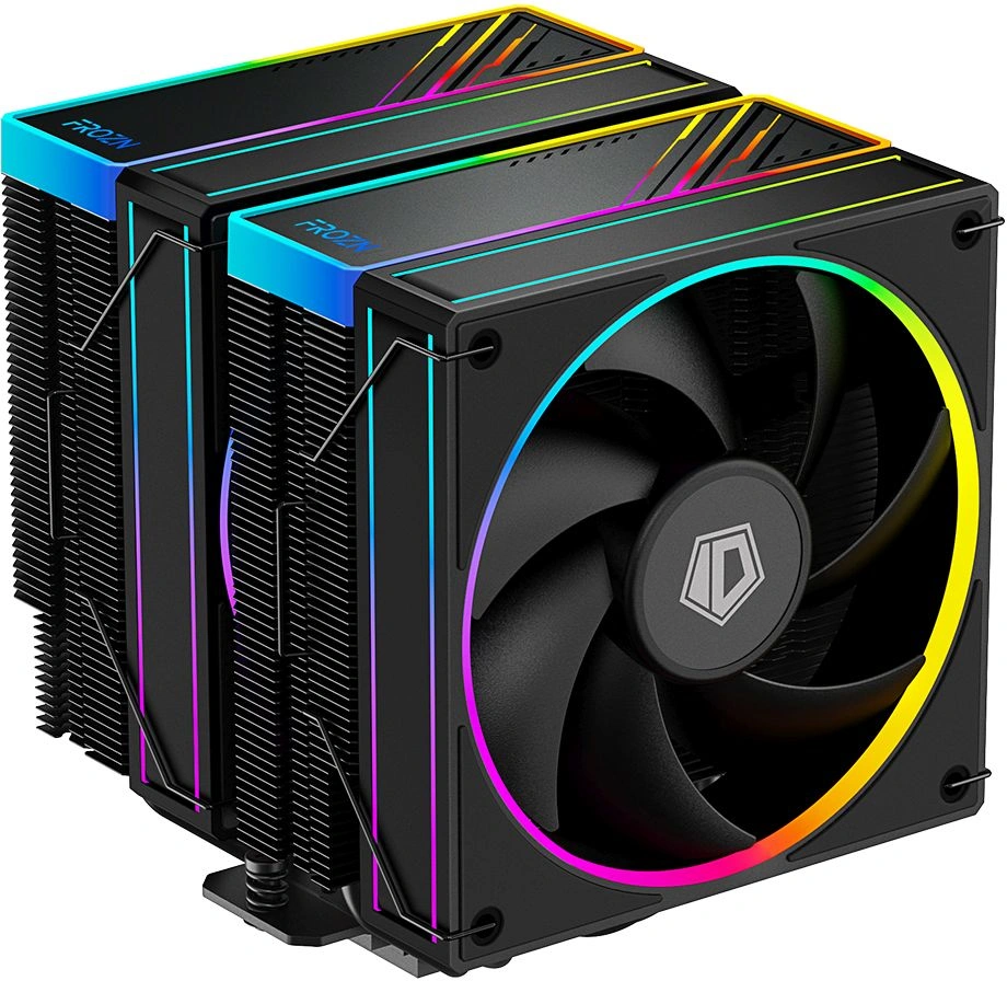 Устройство охлаждения(кулер) ID-Cooling Frozn A620 ARGB Soc-AM5/AM4/1200/1700/1851 черный 4-pin 29.9dB Al+Cu 270W 1200gr Ret (FROZN A620 ARGB) — миниатюра 5