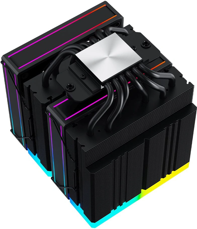 Устройство охлаждения(кулер) ID-Cooling Frozn A620 ARGB Soc-AM5/AM4/1200/1700/1851 черный 4-pin 29.9dB Al+Cu 270W 1200gr Ret (FROZN A620 ARGB) — миниатюра 3
