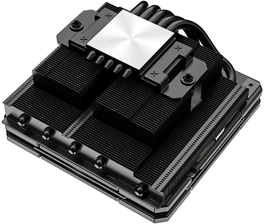 Устройство охлаждения(кулер) ID-Cooling IS-55 Soc-AM5/AM4/1200/1700/1851 черный 4-pin 31.2-31.2dB Al+Cu 125W 450gr Ret (IS-55 BLACK) — миниатюра 5