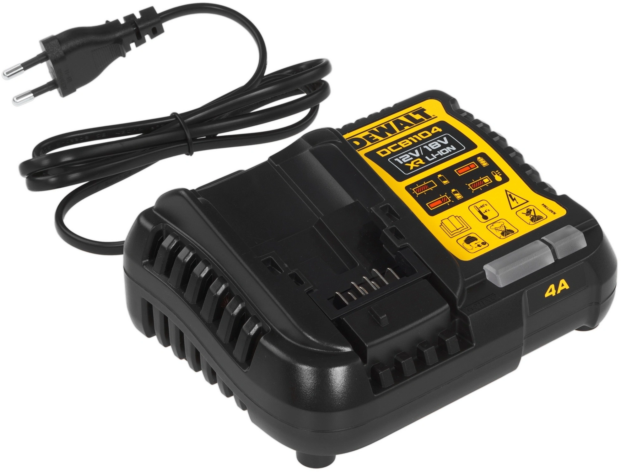 Батарея аккумуляторная DeWalt DCB1104P2 18В 5Ач Li-Ion (З/У в компл.) — миниатюра 5