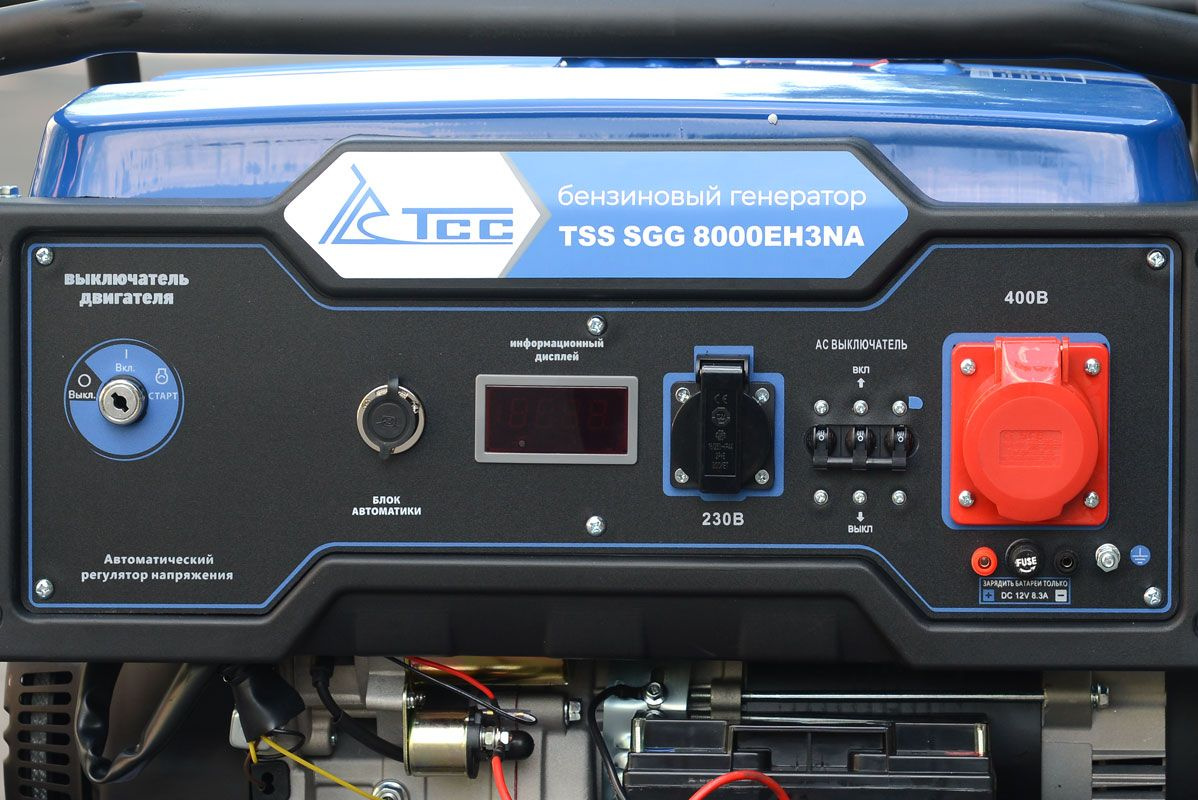 Генератор ТСС SGG 8000 EH3NA 8.3кВт — миниатюра 2