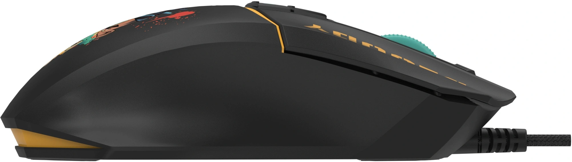 Мышь A4Tech Bloody W63 Max Renegade черный/рисунок оптическая 12000dpi USB (W63 MAX) — миниатюра 6