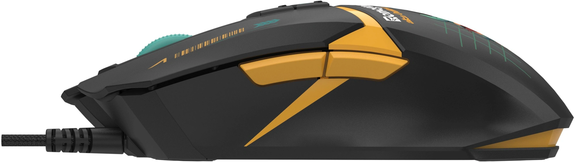 Мышь A4Tech Bloody W63 Max Renegade черный/рисунок оптическая 12000dpi USB (W63 MAX) — миниатюра 7