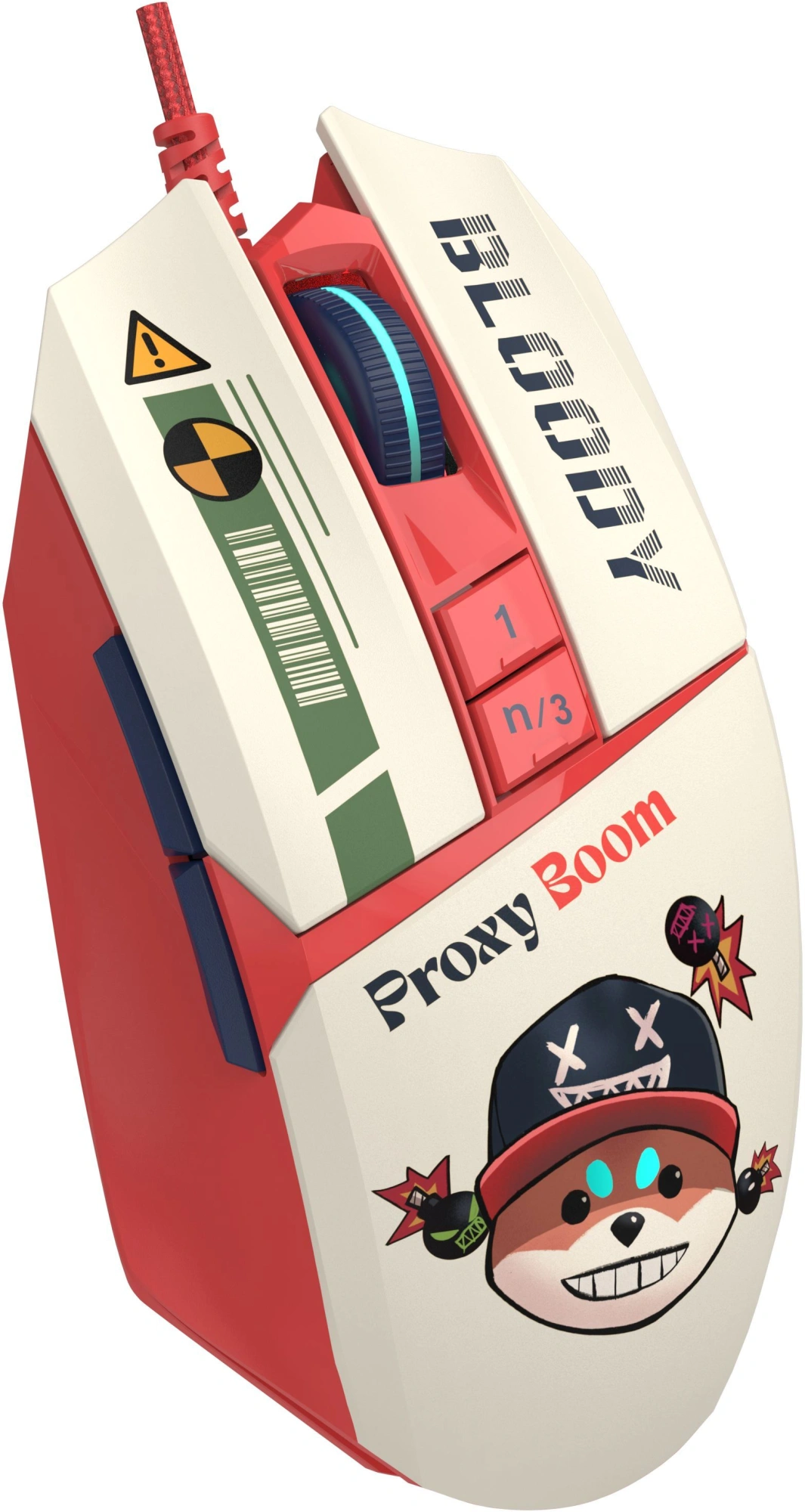 Мышь A4Tech Bloody W63 Max Proxy Boom рисунок оптическая 12000dpi USB — миниатюра 10