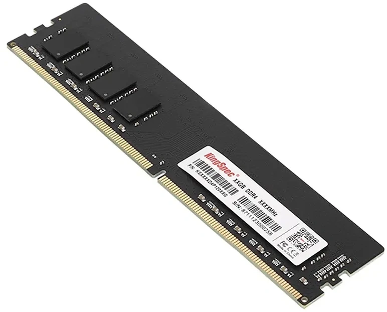 Память DDR4 8GB 3200MHz Kingspec KS3200D4P13508G RTL PC4-25600 CL17 DIMM UDIMM 288-pin 1.35В dual rank Ret — миниатюра 7