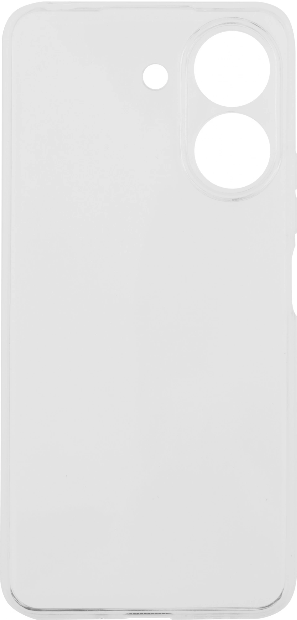 Чехол (клип-кейс) BoraSCO для Xiaomi Redmi 13C Silicone Case прозрачный (72840) — миниатюра 3