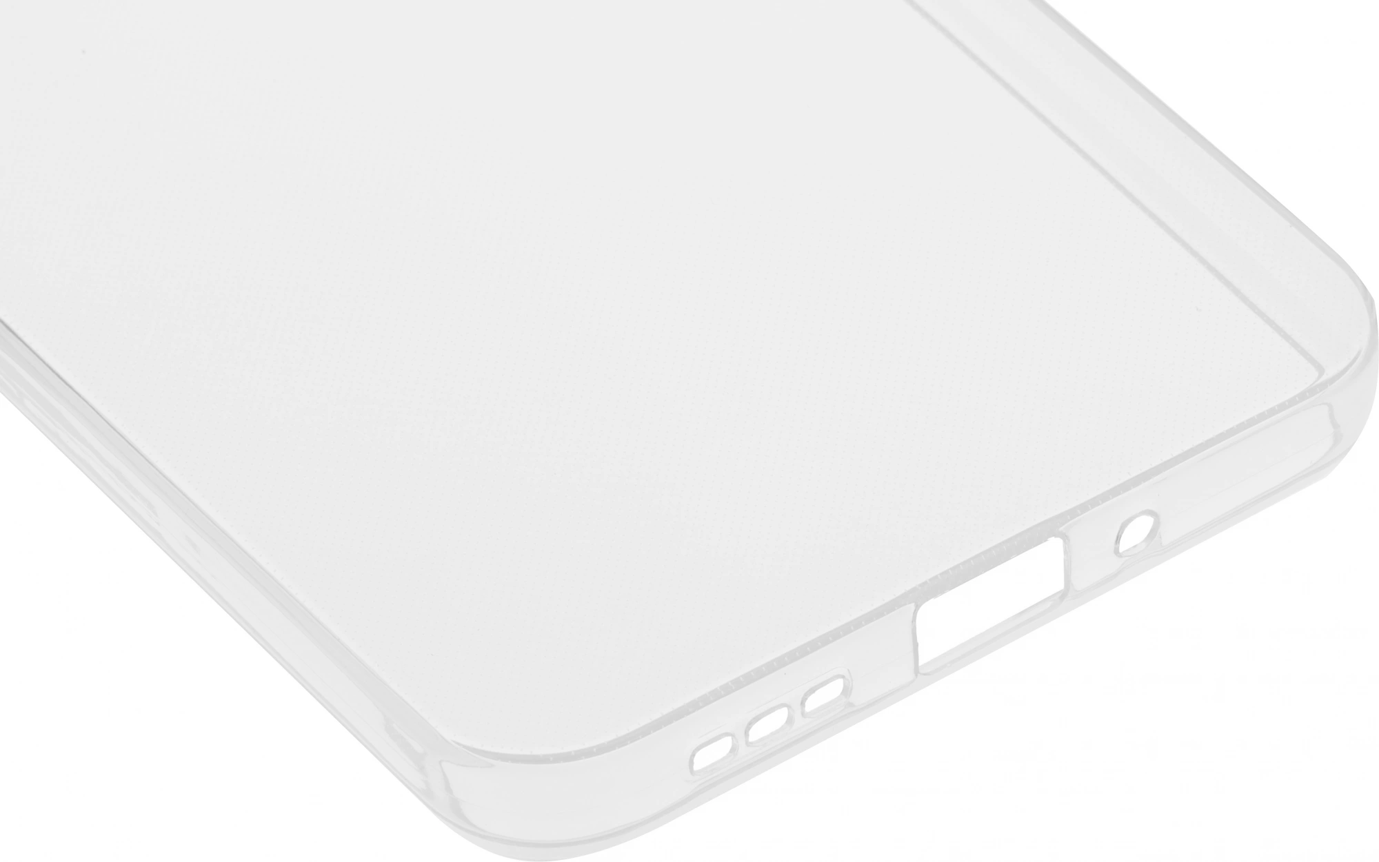 Чехол (клип-кейс) BoraSCO для Xiaomi Redmi 13C Silicone Case прозрачный (72840) — миниатюра 4