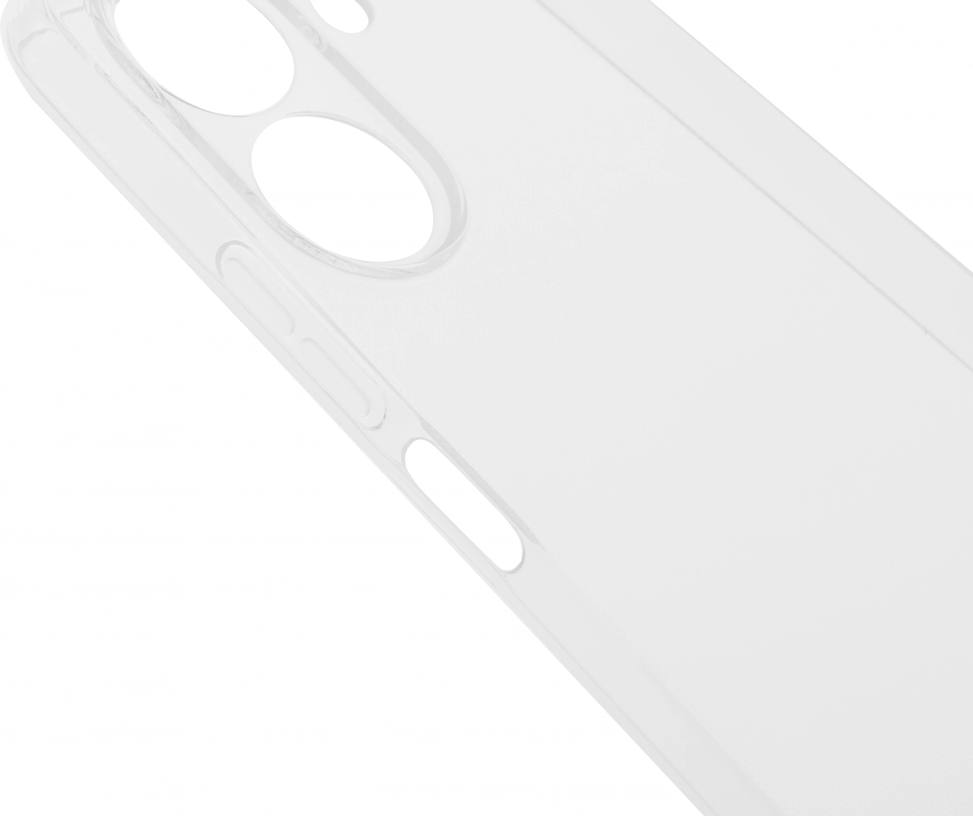 Чехол (клип-кейс) BoraSCO для Xiaomi Redmi 13C Silicone Case прозрачный (72840) — миниатюра 5