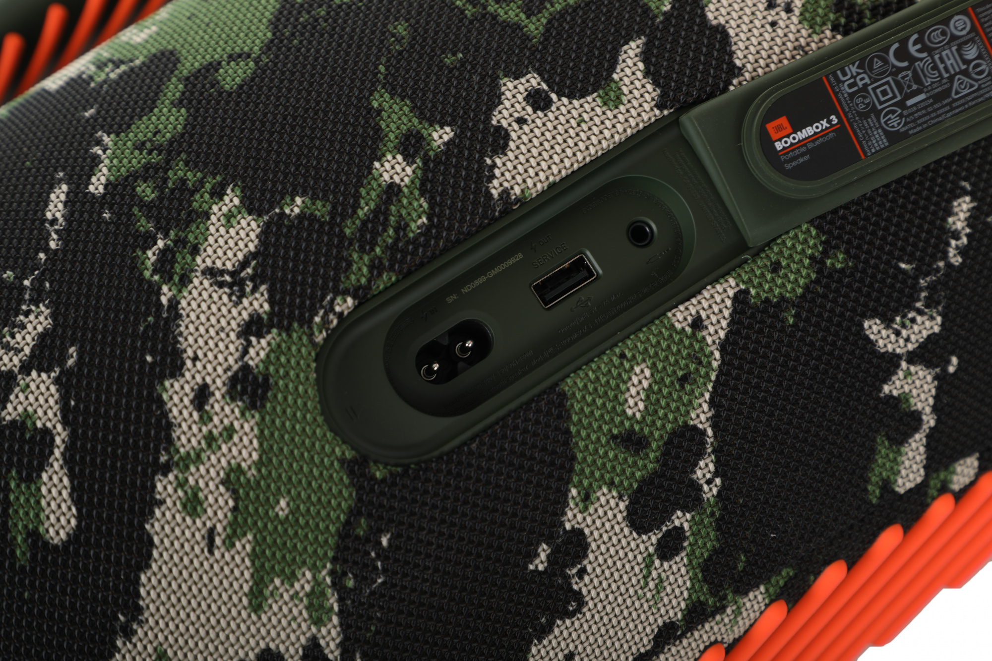 Колонка порт. JBL Boombox 3 камуфляж 180W 2.1 BT/USB 30м 10000mAh (JBLBOOMBOX3SQUADCN) — миниатюра 2