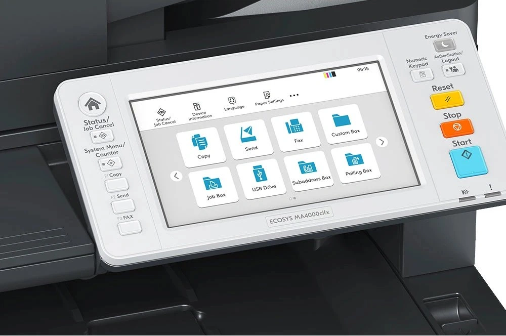 МФУ лазерный Kyocera Ecosys MA4000cix (1102Z43NL0) A4 Duplex белый — миниатюра 3